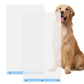 13-q303-44k2 Belkreethe 2 Pack Dog Door Replacement Flaps Xl Compatible With Ideal Pet Products Ruff