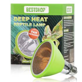 Bsli005-7 Bestshop Deep Heat Lamp 75 Watt Reptile Bulb Non-luminous Infrar... Fast Ship