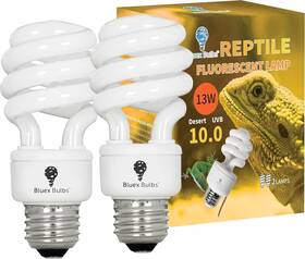Bluebex Bulbs 850040522204 2 Pack 13-watt Reptile Bulb Desert Uva Uvb Light - 10.0