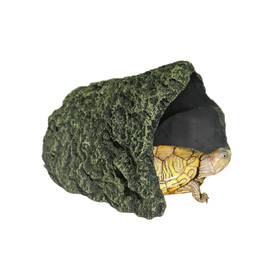 Mp-3nfo-x2su Blwafy Oversize Resin Rock Reptiles Large Hideout Cave Ideal For Turtles Lizards