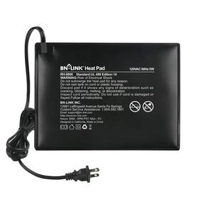 Bn-link 857333007745 Reptile Heating Pad Indoor Under Tank Terrarium Mat Waterproof For Tu