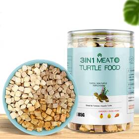 Bnyee 796391387171 3 In 1 Meat Turtle Food - Chicken And Duck Fish Natural Freeze Dried Hum