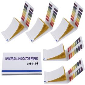 Bojack 762917044422 5 Pack 80 Strips 400 Total Ph 1-14 Test Paper For Water Soil Pet F