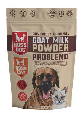 Boss Dog 850065051246 Goat Milk Powder Problend