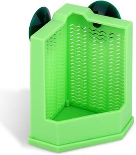 G33002 Brand Boxob Reptile Corner Hunting Bowl 4.7in Feeding Box With Strong Suction Cup Green
