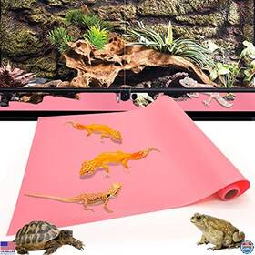 B0by1zr515 Brand Caichuxiye Vibrant Pink 79 Inch Reptile Terrarium Carpet - Bedding For Bearded Dragons And Geckos