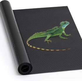 Dwdd001 Brand Ladinka Bearded Dragon Tank Flooring Reptile Mat For Leopard Gecko Black