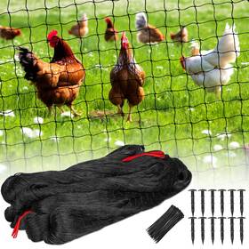 Nt2247 Bstpcoo Nylon Bird Netting 50ftx50ft With 2.4 Inch Square Mesh Hawk Net For Chicken Run Po