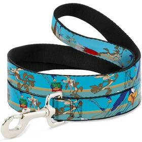 Scene2 Buckle-down 190882589561 Dog Leash Road Runner Wile E Coyote Desert Available In Different Leng