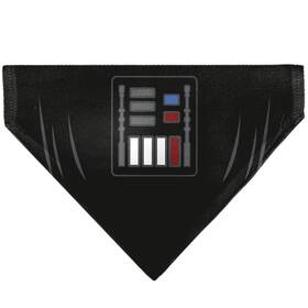 Buckle-down 198016199297 Star Wars Pet Bandana Darth Vader Character Close Up Black Slip On