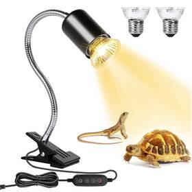 Buddypuppy 794832760897 Reptile Heat Lamp Uva Uvb Light With 360 Rotatable Hose And Timed