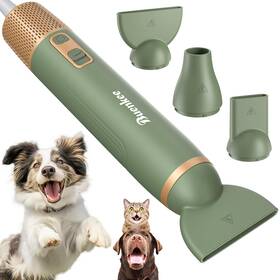 Mas-521 Buenkee Dog Blow Dryer For Pet Grooming Handheld Lightweight Cat Hair 3 Spe