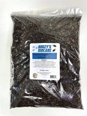 Bugzy Bugs 745231867908 Bugzybug S Isopod Bioactive Substrate Mix 4 Quart