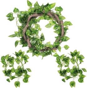 Canlierr 313101697612 4 Pcs Reptile Vines Flexible Bendable Jungle Climbing Vine Terrarium