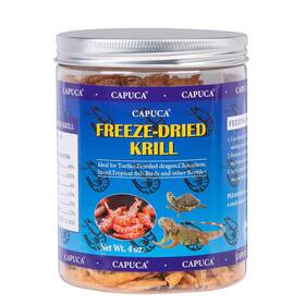 Capuca 765147670874 Freeze Dried Krill Turtle Food - Shrimp High Protein Jumbo Fish