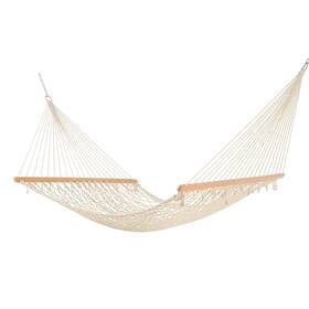 Pc-13 Castaway Hammocks Living 13 Ft. Double Traditional Hand Woven Cotton Rope Hammock