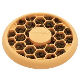 71370 Catstages Cat Slow Feeder Bowl For Indoor Cats Stimulating Treat Puzzle Toy