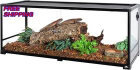 Cavachew-67 Cavachew 744759265128 67 Gallon Reptile Tank Glass Reptiles Terrarium 48 Inch X 18 Sliding Door New