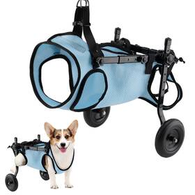 Celestaura 765147717081 Dog Wheelchair For Back Legs Cart Doggy/cat Wheelchairs With