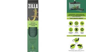 100111485 Central Garden & Pet Reptile Terrarium Bedding Substrate Floor Liner Green 30g 11.75 Inch X 35.5