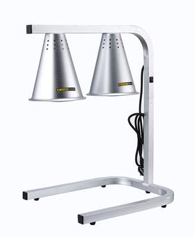 Chefq 670924903413 Double Head Food Heat Lamp With 2 Bulbs For Service Free Stan