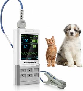 Choicemmed 846841010620 Handheld Pulse Oximeter For Vet Use - Heart Rate And Blood Pressure Monitor