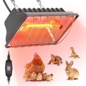 Chtoocy 786411741649 250w Brooder Heater For Chicks Chicken Coop Heating Lamp 7.86ft Cor