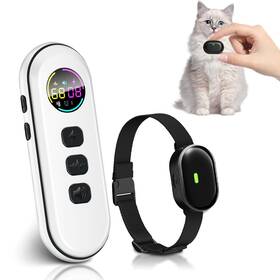 Chupolik 725414044197 Ultra-small Cat Shock Collar Ultra-light And Thin Training With 130