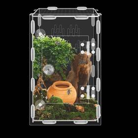 Lhx-0023 Cixicm Acrylic Jumping Spider Enclosure 6ftftx6ftftx9.8ftft Front Opening Door Insect Ter