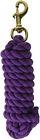 13227541485 Cl34b Pu Hamilton Cotton Lead With Bolt Snap Purple