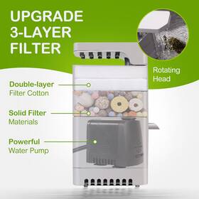 Clioran 696399282570 Turtle Tank Kit Tortoise Habitat Aquarium With Pump Filter Acrylic Xl