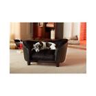 Co1906-13b-blk Enchanted Home Pet Basketweave Snuggle Bed