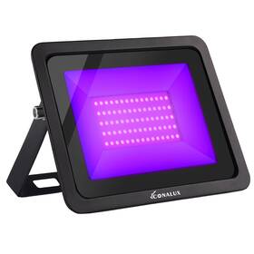 Ck06-100w-365nm-us Conalux 365nm 100w Uv Black Light With Us Standard Plug And Switch 4.9ft Power Cord