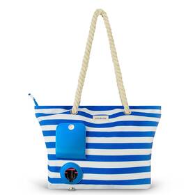 Cor-cvn20 Cork & Vine And Wine Tote Bag Insulated Leakproof Cooler With Nautical