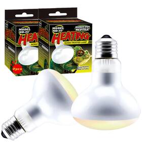 100w Cosysa 780927857320 Reptile Heat Lamp Bulbs Basking Light 2 Pack Simulate Natu