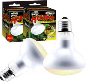Hl-3-0002 Cosysa Reptile Heat Lamp Bulbs 100w Basking Light 2 Pack Simulate Natur