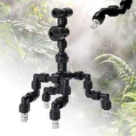 Cozy Town 313042357354 4 Pcs Reptile Mister Nozzle Terrarium Fogger With Valve Adjustable