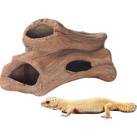 Creation Core 083536639150 Lizard Hideout Ceramic Branch Shape Snake Climbing Decor Reptile Habitat Deco