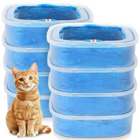 Creatwo 792936206747 Cat Litter Refills Bags 8 Pack Enhanced Odor Control Compatibl