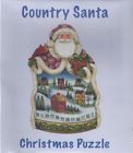 Cur20422rb Country Santa Christmas Puzzle Pieces Interlocking Jigsaw 080196305189