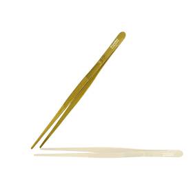 Cynamed 723466892100 10 Inch Kitchen Premium Tongs Tweezers Stainless Steel Long With Prec
