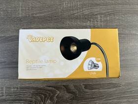 Ds-wg500 Dadypet Reptile Lamp Provides Uvb3.0 Uva 25w 360 Degree Rotatable Clip Light