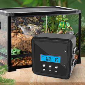 Pl-dp9 Daotaili Reptile Mister System With Timer And Dual Pump 360 Adjustable Nozzles For Te