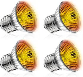 Datoo 313043730736 Reptile Heat Lamp Turtle Heating Light 4pcs 50w Uva Uvb Bulb Simulated Sunl