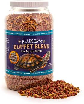 Dbdpet 643570301391 Flukers Buffet Blend Aquatic Formula Turtle Food 4lbs - Includes Attached Pr