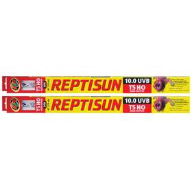 85034854 Dealfisher Zoo Med 2 Pack Reptisun T5 Ho High Output 10.0 Uvb Lamp 54w 46