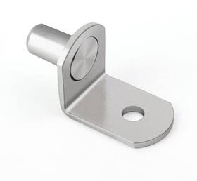 Delatanus 702004255676 1/4 Inch Shelf Pegs 40pcs Bracket Support Pins L-shaped Holders For Cabinets