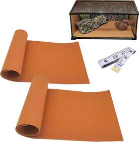 Demooo 313040443479 Damooo 2 Pack 40 Galoon Reptile Carpet Mat And Reversible Substrate Terra