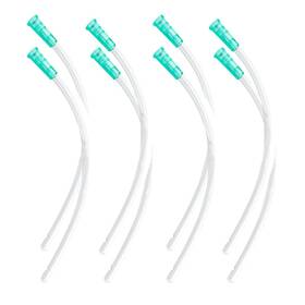 Dfyouhome 791405412634 8pcs Handy Plastic Syringe Hoses Replacement Tubing For Enema Plant Hydroponi