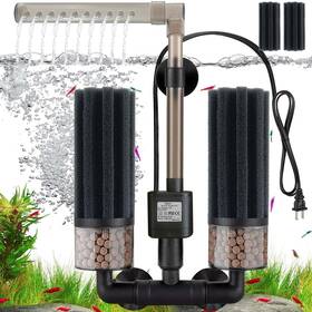 Ds-yu229c Digoos Electric Sponge Filter For Aquarium Ultra Quiet Submersible Power Wit
